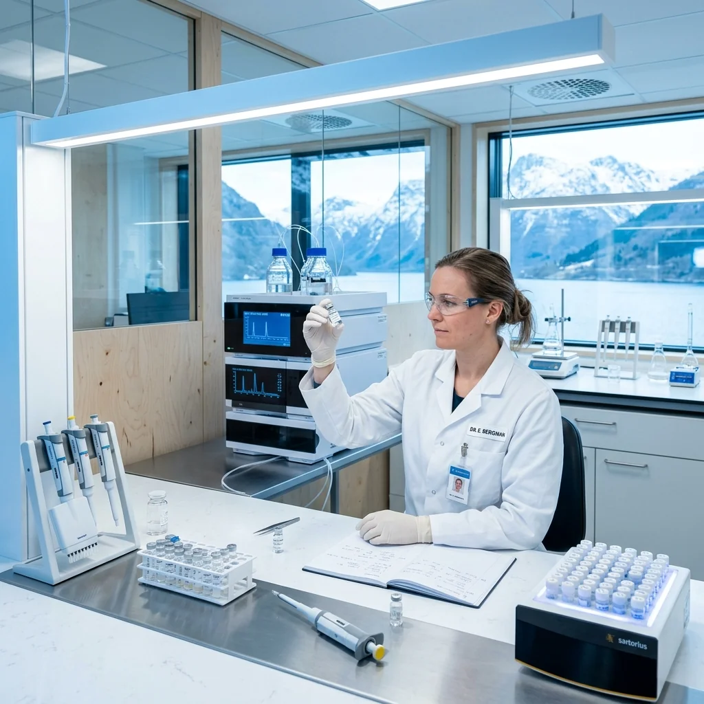 Laboratoriemiljo for norsk peptidguide